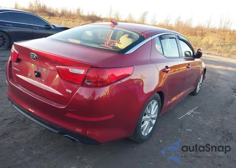 2015 Kia Optima Lx из США, поврежденный, VIN 5XXGM4A78FG471326